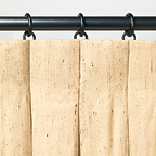 4" - Inverted Pleated Heading