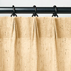 4" - Pinch Pleat - Tacked at Top