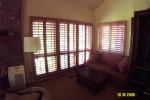 Plantation Shutter 3.5"-Louver with bottom divider rail