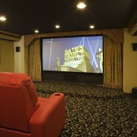 In-Home Theater drapery